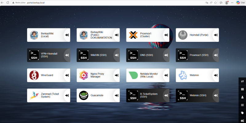  Heimdall Management Portal 
