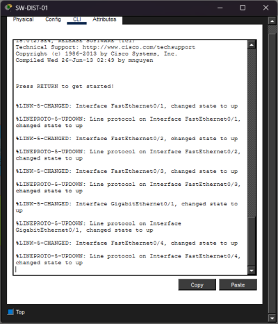 Switch VLAN Konfiguration CLI Switch VLAN Konfiguration CLI